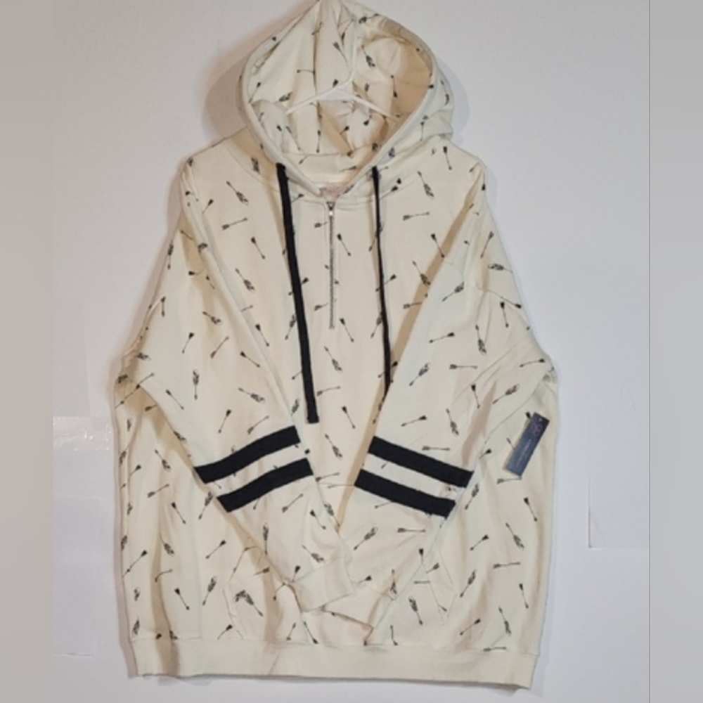 No Boundaries Half Zip Hoodie Sweatshirt NWT Size XXlarge